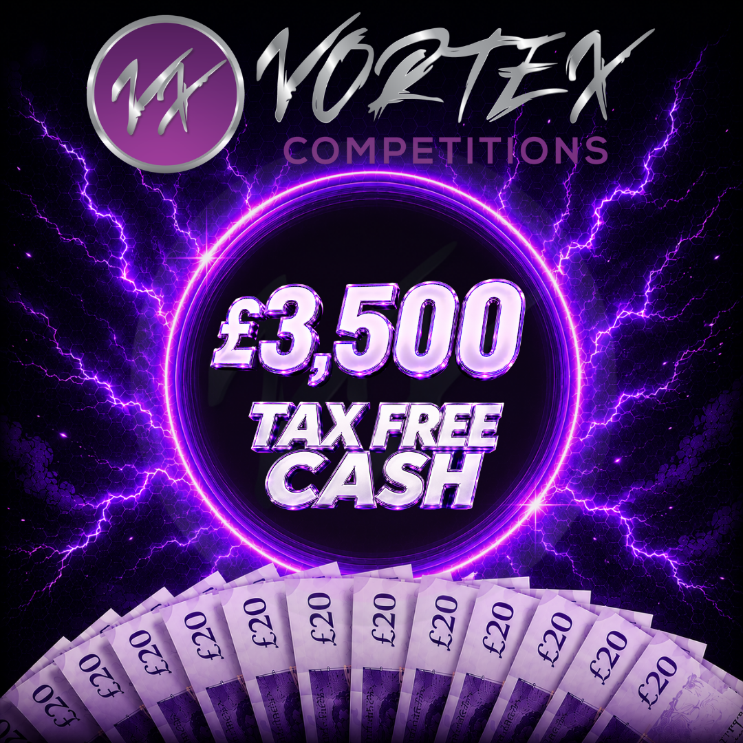 WIN £3,500 TAX FREE CASH
